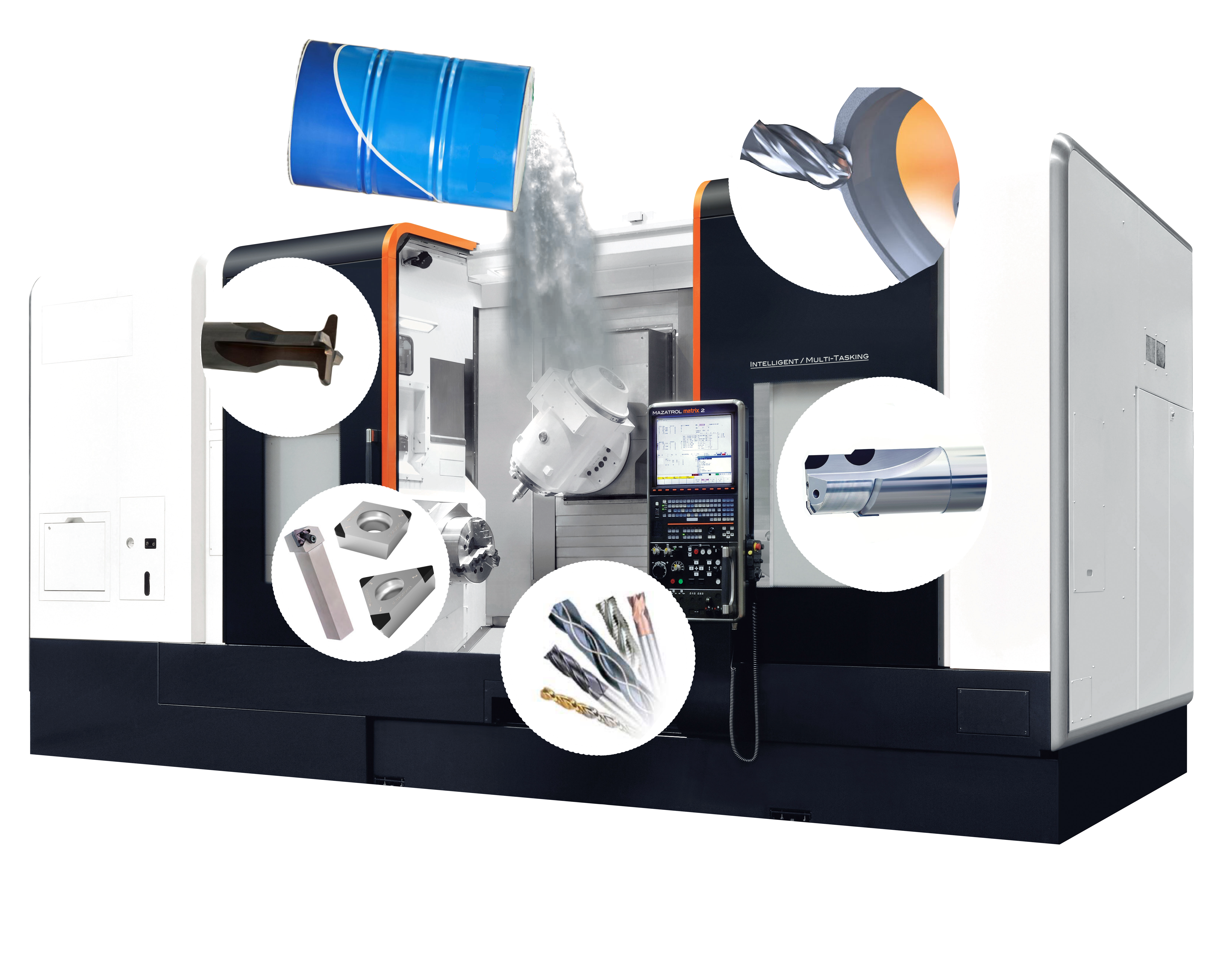 Herramientas sobre máquina CNC